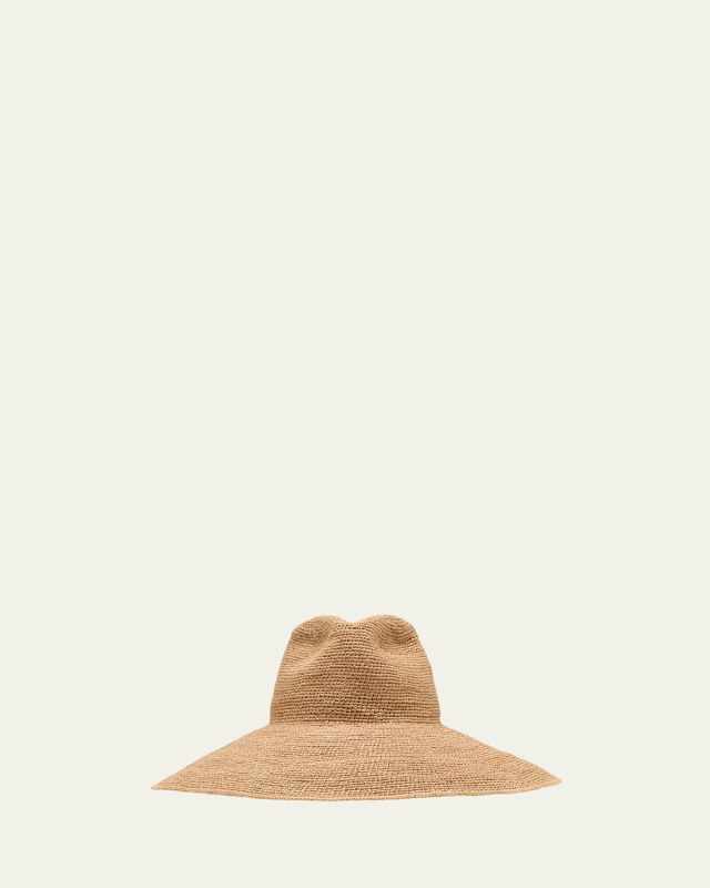 Waverly Raffia Large Brim Hat